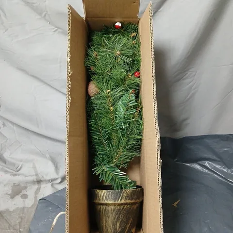 6 X CHRISTMAS TREE 2FT ORNAMENT BOXED