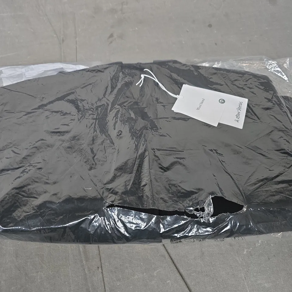 & OTHER STORIES BLACK BUTTONED WINTER JACKET SIZE 10