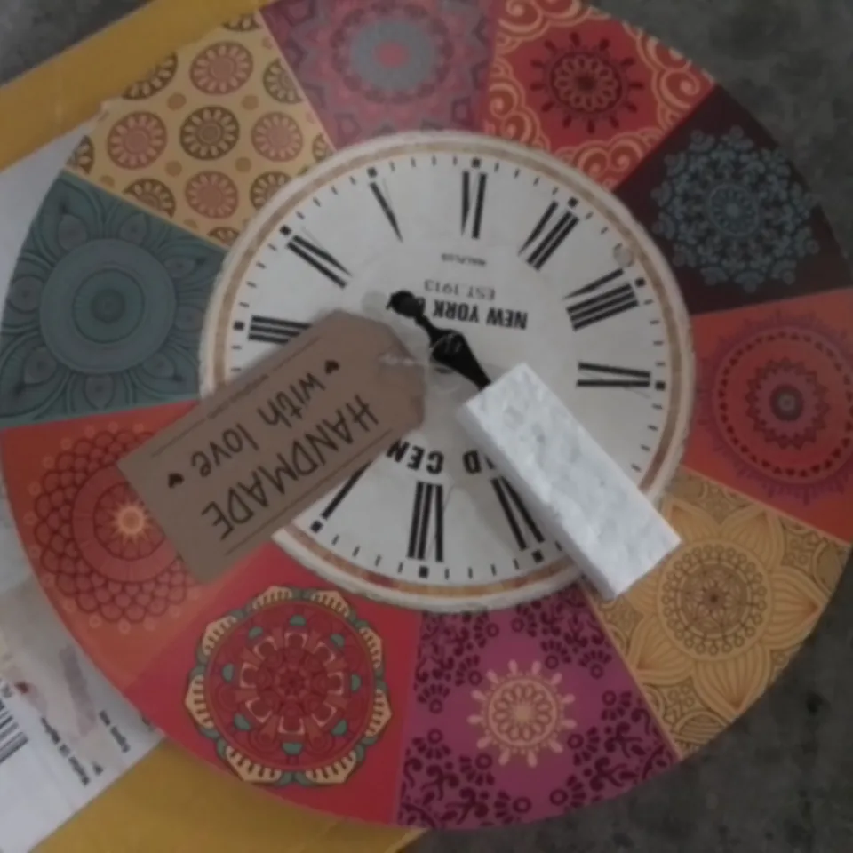 MANFRED WOOD WALL CLOCK