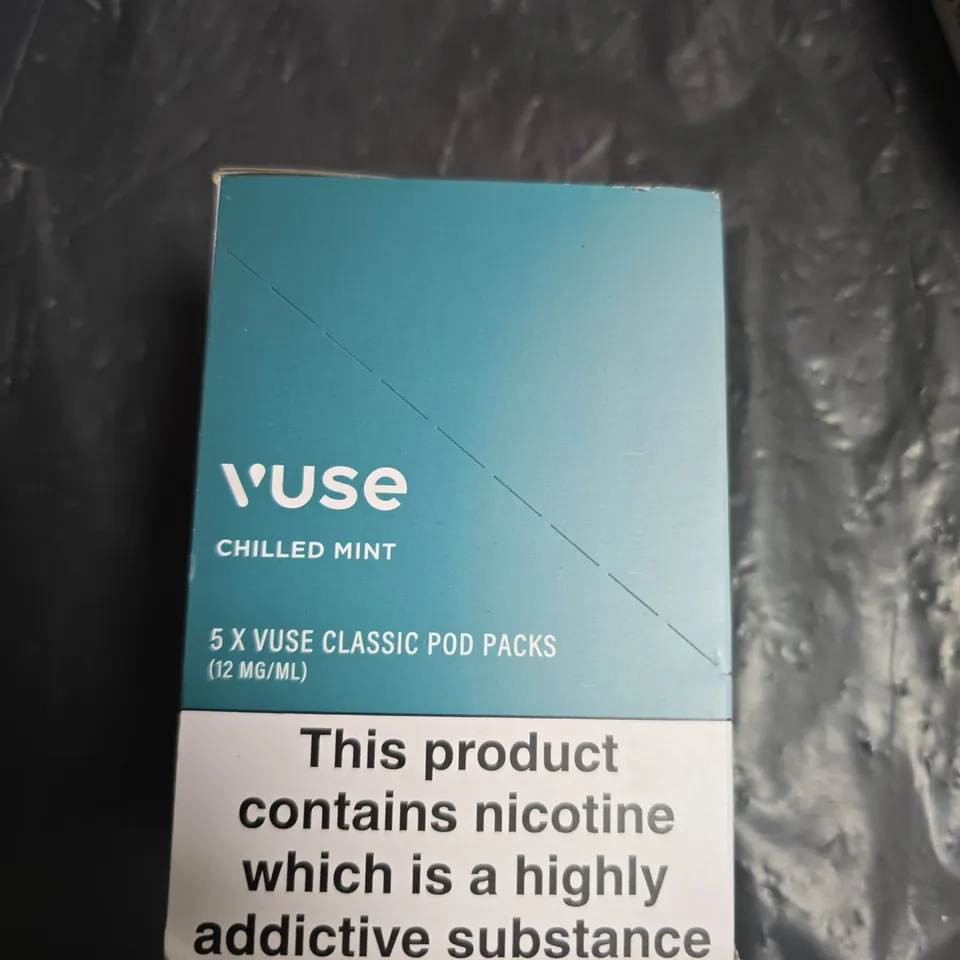 VUSE CHILLED MINT 5 X VUSE CLASSIC POD PACKS (12 MG/ML)