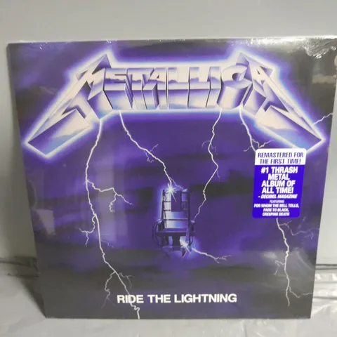 SEALED METALLICA RIDE THE LIGHTENING VINYL