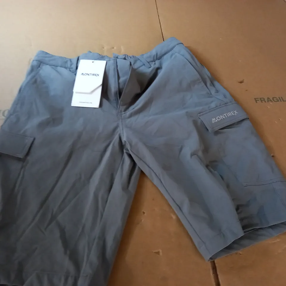 MONTIREX PINNACLE SHORTS IN GREY - L