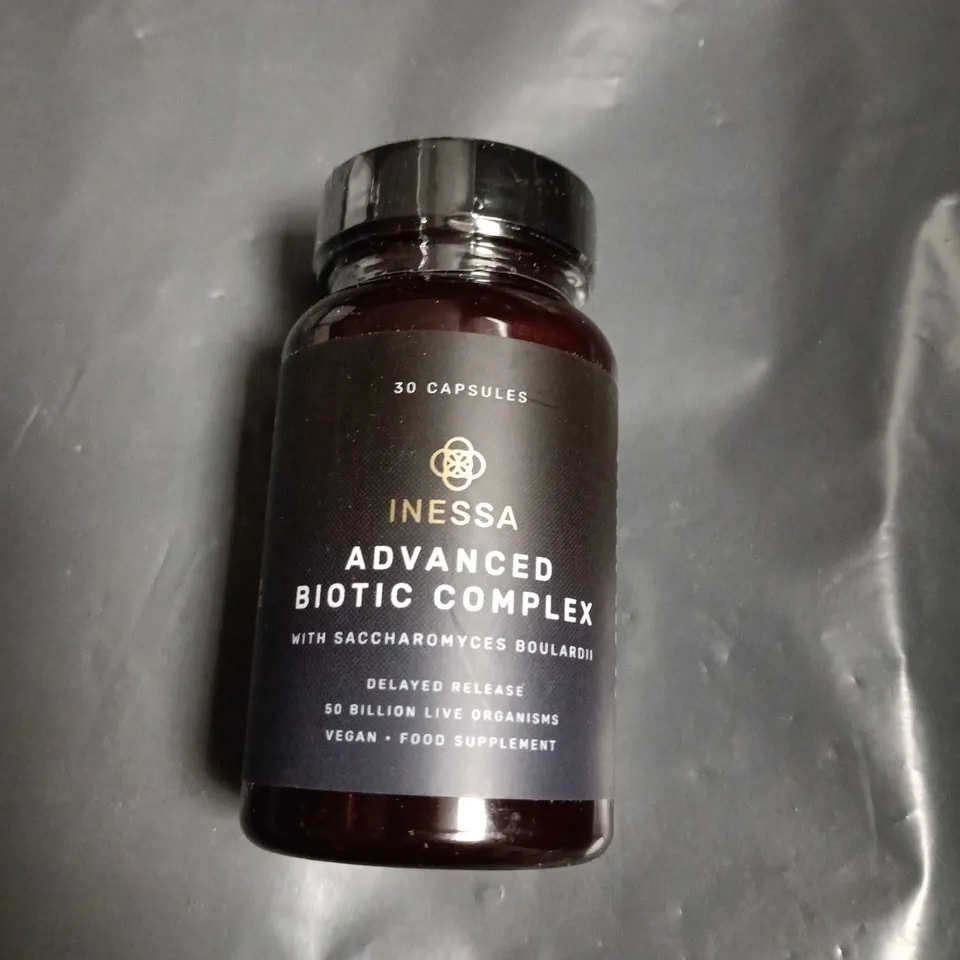 ADVANCED BIOTIC COMPLEX PROBIOTIC SUPPLEMENT – DELAYED RELEASE, 30 CAPSULES (VEGAN)