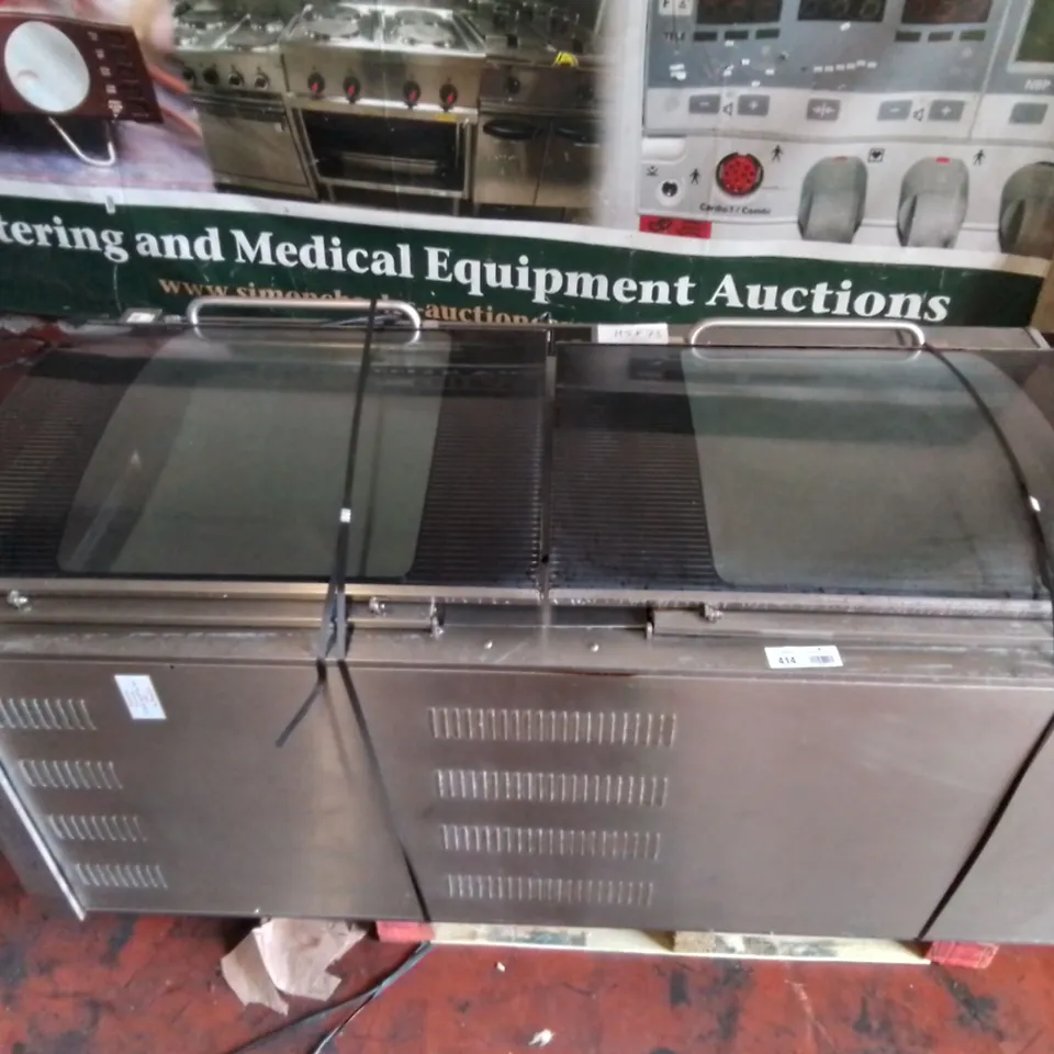 BKI VECTO GRILL BARBECUE KING DOUBLE ROTISSERIE OVEN