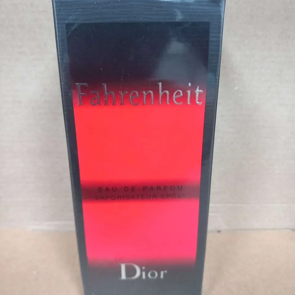 BOXED AND SEALED DIOR FAHRENHEIT EAU DE TOILETTE 100ML 