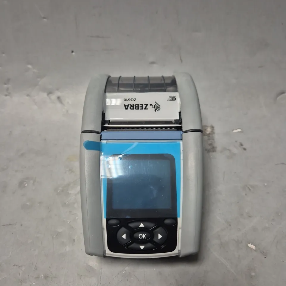ZEBRA ZQ610 MOBILE THERMAL LABEL PRINTER 