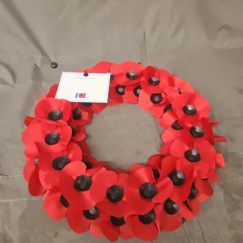 REMEMBRANCE POPPY WREATH 