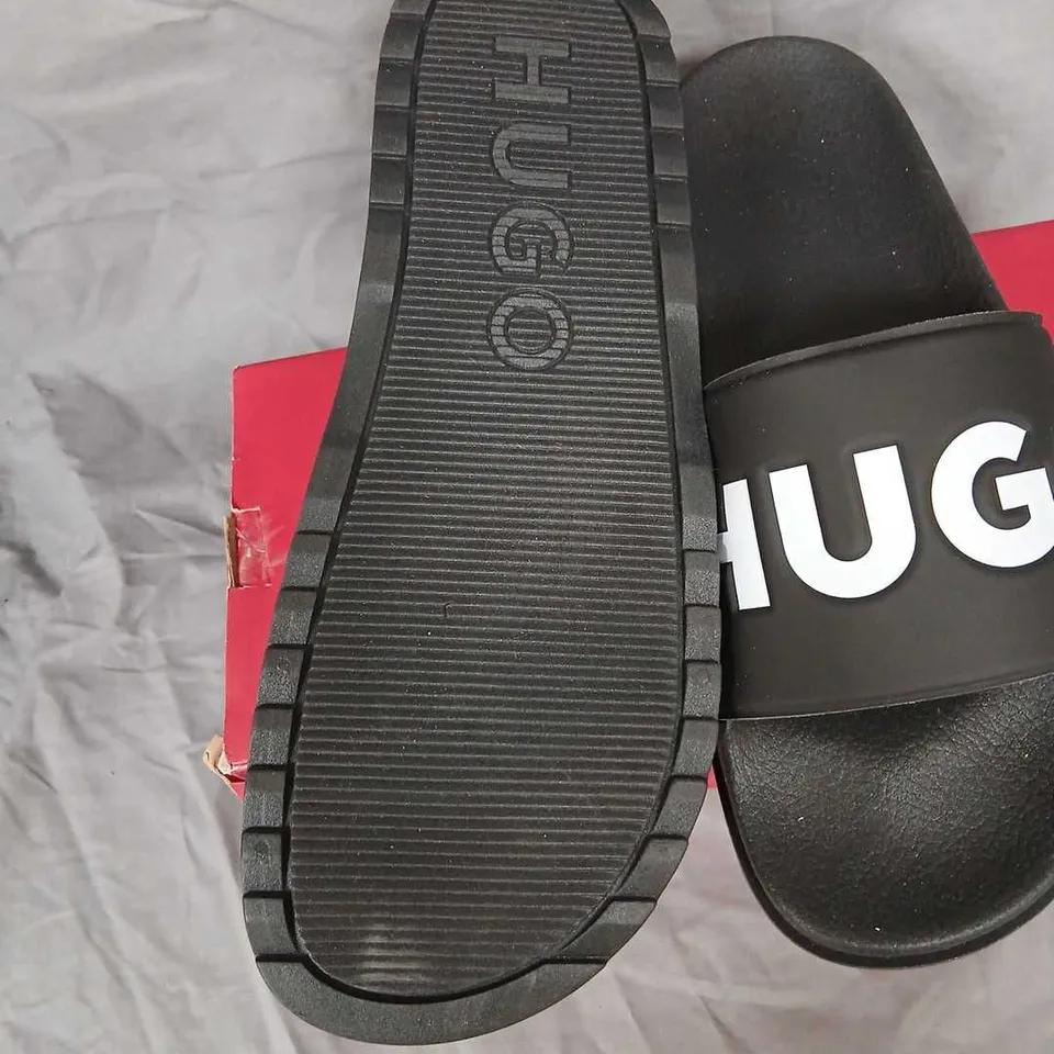 HUGO BOSS BLACK SLIDES – MEN'S, UK 12 (EU 46)