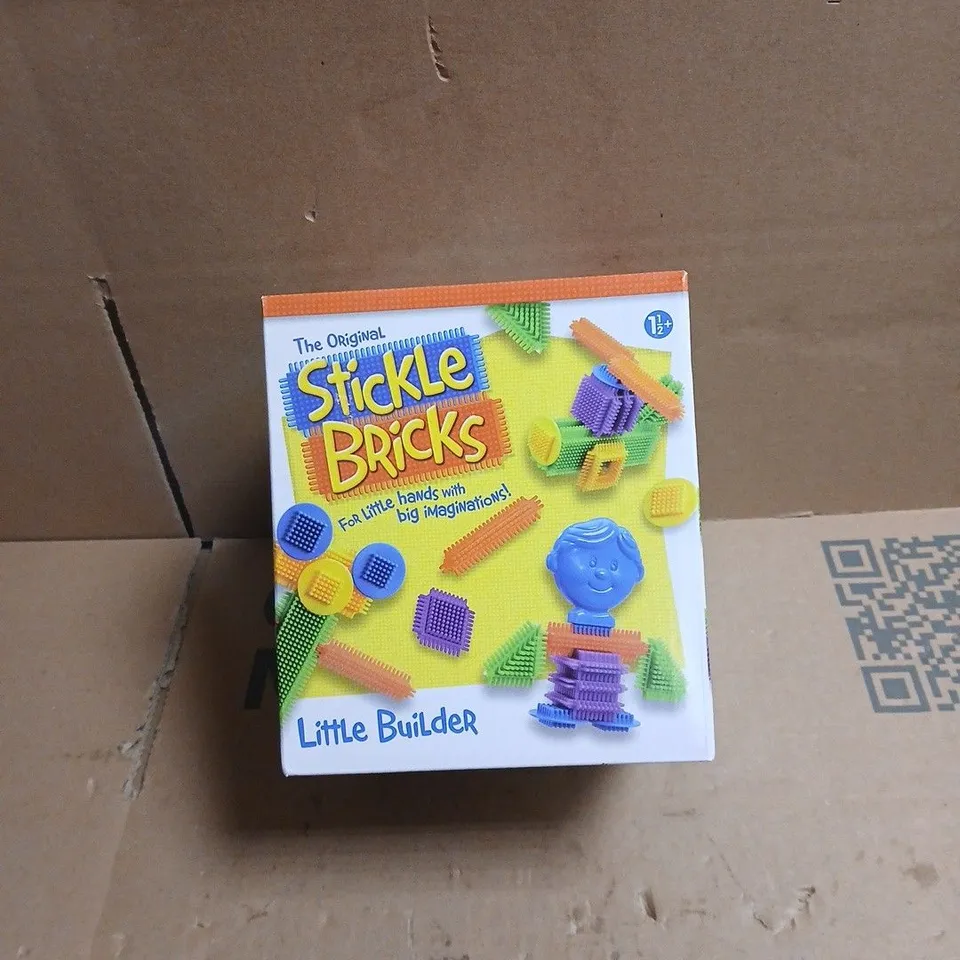 THE ORIGINAL STICKLE BRICKS LITTLE BUILDER BOXED