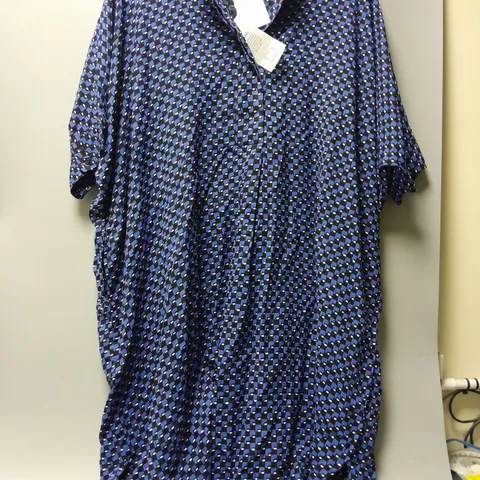 MASAI OVERSIZE LOOSE NOALTA DRESS IN NEBULAS BLUE - MEDIUM
