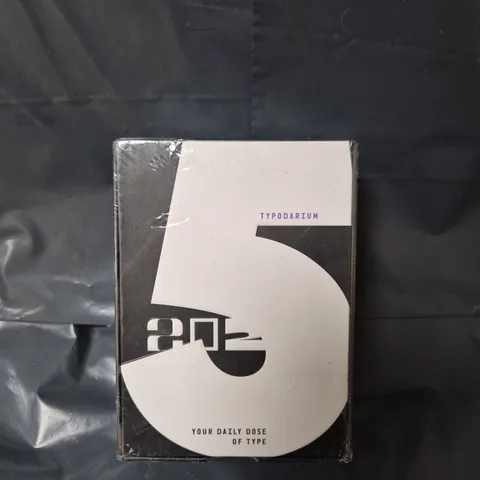 BOXED AND SEALED TYPODARIUM : A 365 DAY TYPE CALENDAR
