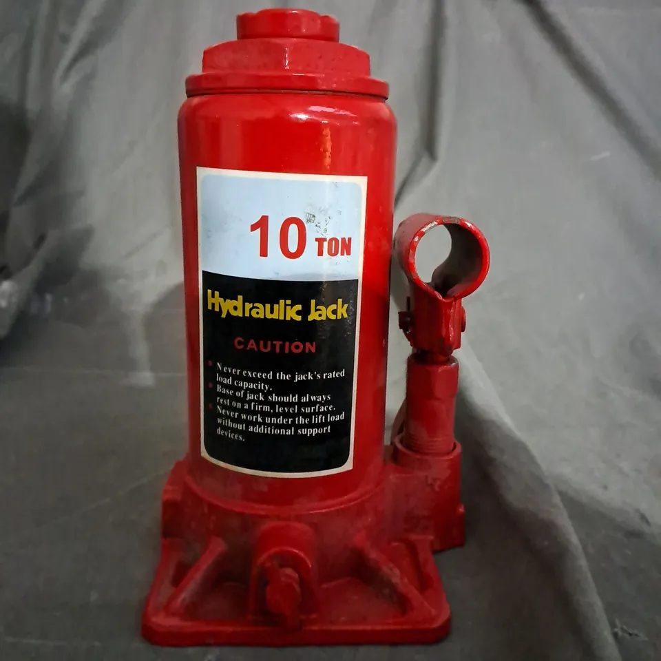 10 TON HYDRAULIC JACK / COLLECTION ONLY 