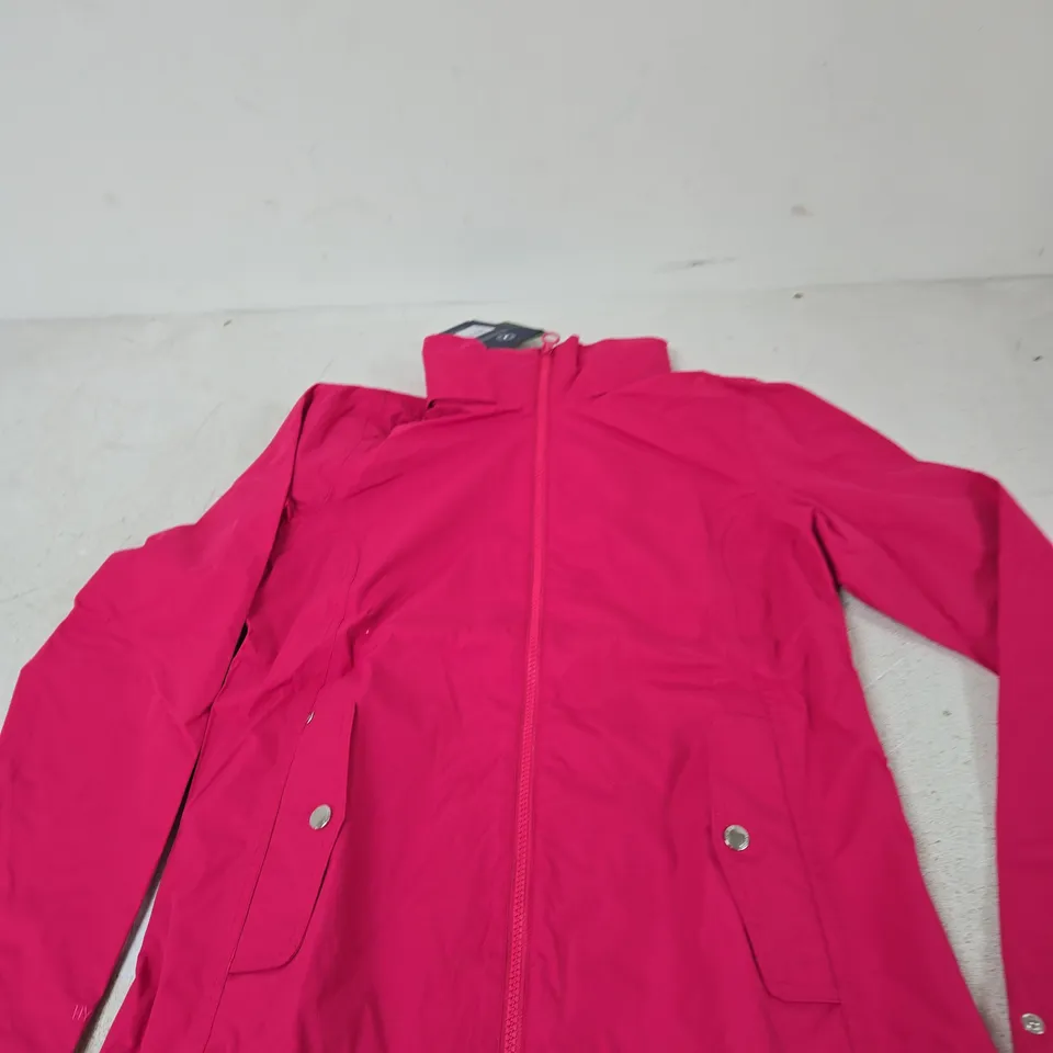 REGATTA WOMEN'S PINK WATERPROOF JACKET – UK 10 (EU 36)
