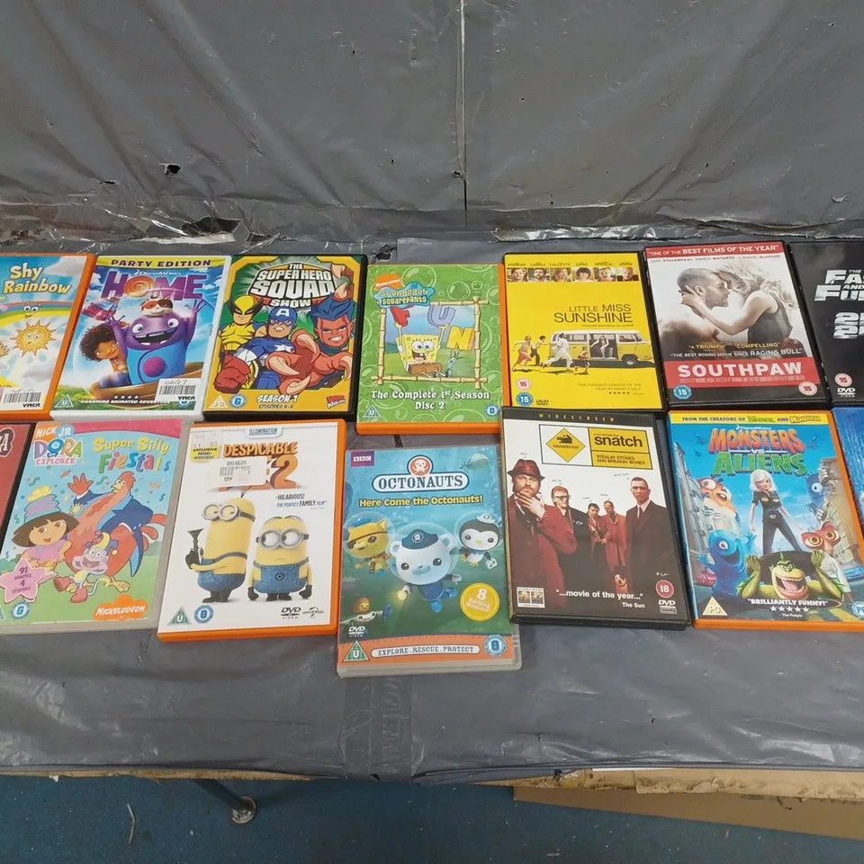 ASSORTED BOOKS, CDS, AND FILM DVDS TO INCLUDE PRINCE HARRY SPARE, AVENGERS AGE OF ULTRON, AND TONY BENNETT AMERICAN SONGBOOK ETC.