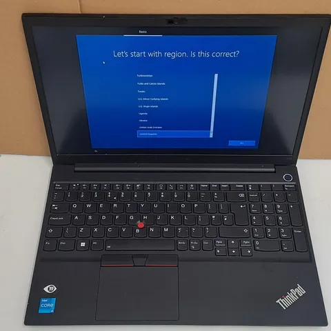 UNBOXED LENOVO THINPAD E15 INTEL CORE I-5