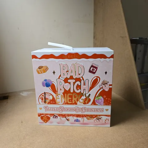 PLOUISE BAD BATCH ENERGY – TWELVE SLEIGHS OF CHRISTMAS GIFT BOX - EMPTY BOXES ONLY NO CONTENTS