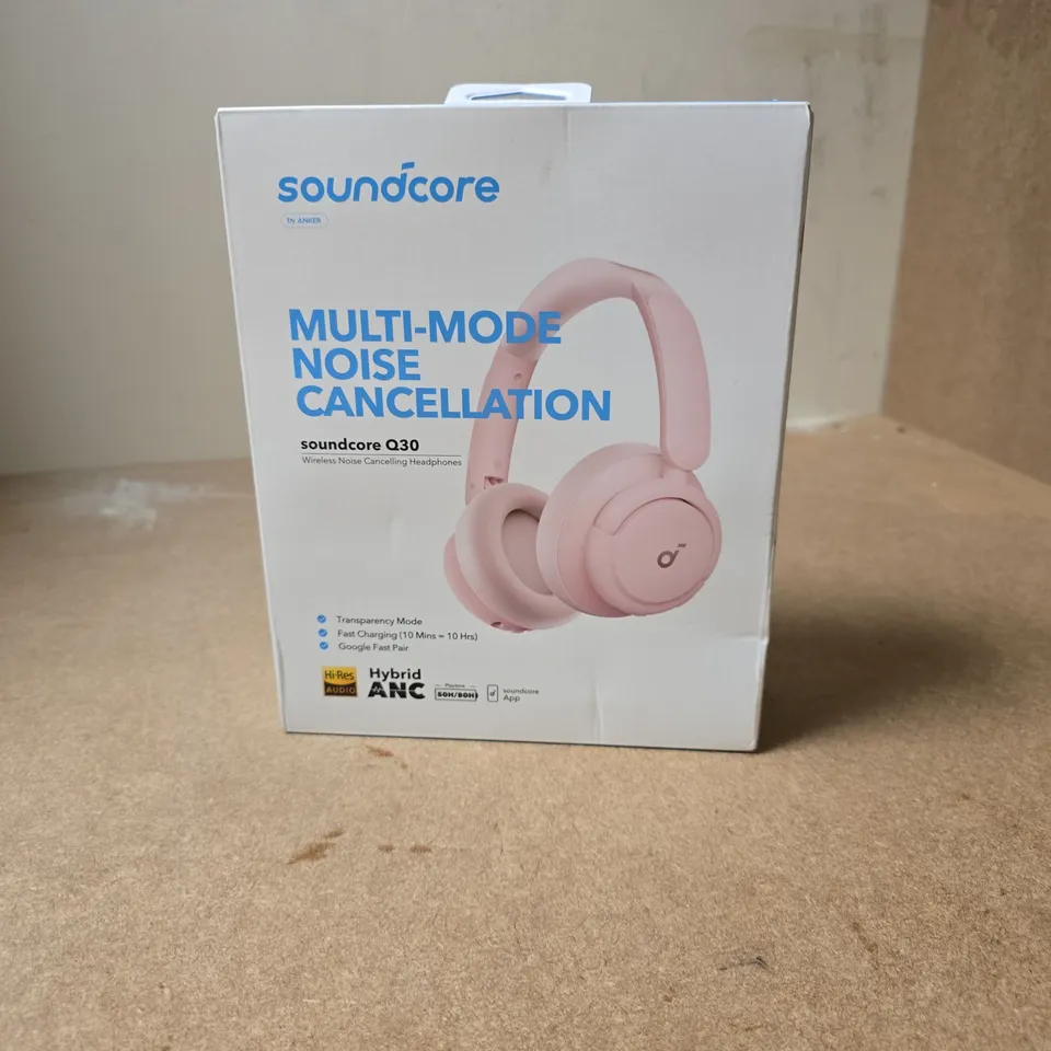 SOUNDCORE BY ANKER Q30 WIRELESS NOISE-CANCELLING HEADPHONES – PINK