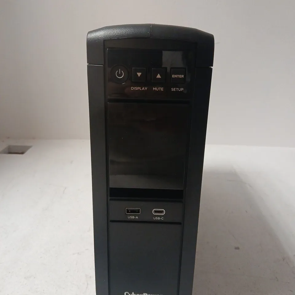 CYBERPOWER 1600VA UPS UNINTERRUPTIBLE POWER SUPPLY – BLACK