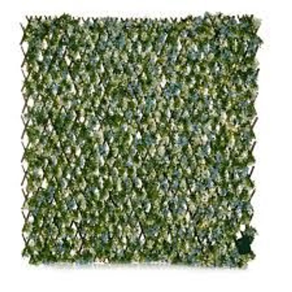 GARDEN STORIES IN BLOOM PRE LIT FAUX FLORAL TRELLIS