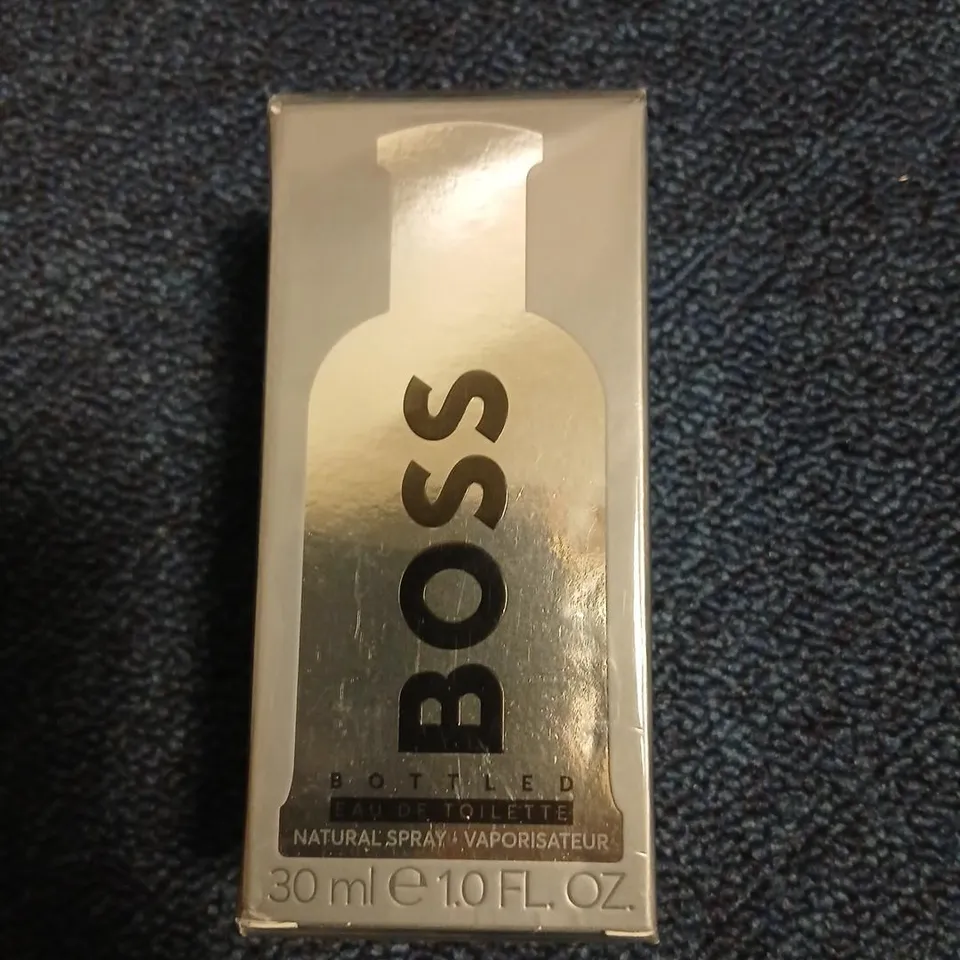 BOXED AND SEALED BOSS HUGO BOSS BOTTLED EAU DE TOILETTE 30ML