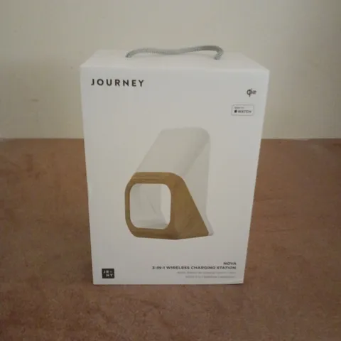 BOXED AND SEALED JOURNEY NOVA 3-IN-1 WIRELESS CHARGING STATION