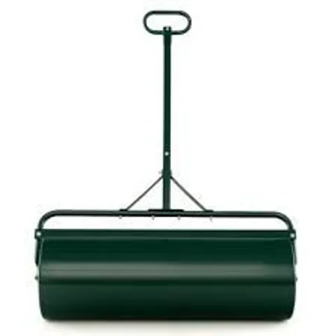 BOXED 63L GARDEN LAWN ROLLER WITH GRIPPING HANDLE 