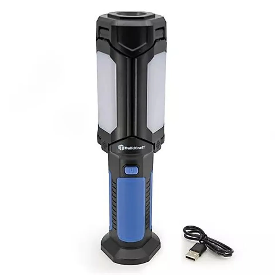 BUILDCRAFT RECHARGEABLE 3 PANEL 2 IN 1 TORCH BOXED