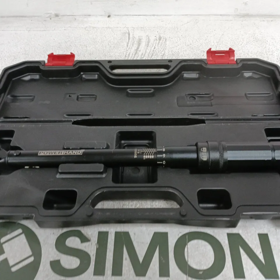 POWERHAND TORQUE WRENCH IN CARRY CASE 