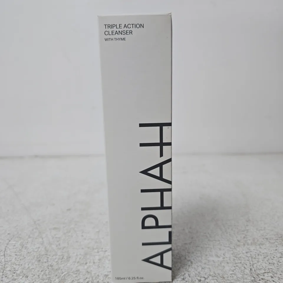 ALPHA+ TRIPLE ACTION CLEANSER WITH THYME – 185ML