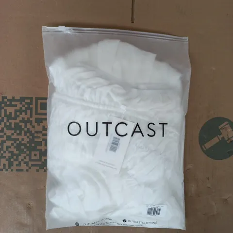 BAGGED OUTCAST LUBELA MAXI SKIRT IN WHITE SIZE XL