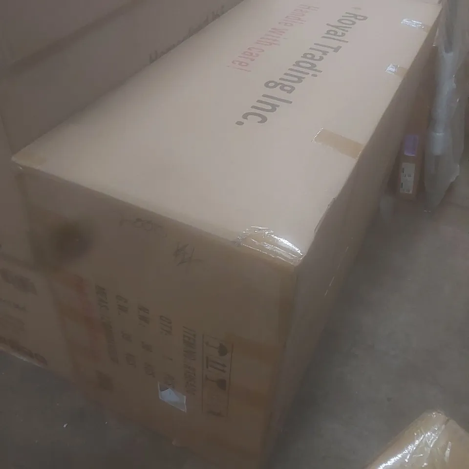 BRAND NEW BOXED HOMES DIRECT 365 WHITE GLOSS MARBLE EFFECT COFFEE TABLE