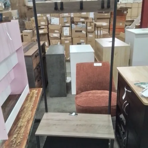 COAT RACK WITH SHOE RACK