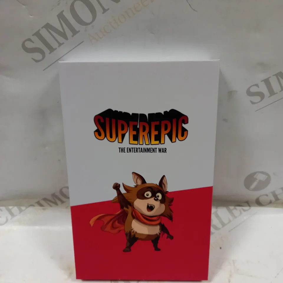 BOX OF APPROXIMATELY 100 SUPEREPIC CHARACTER PIN BADGE SETS - SWITCH 	
