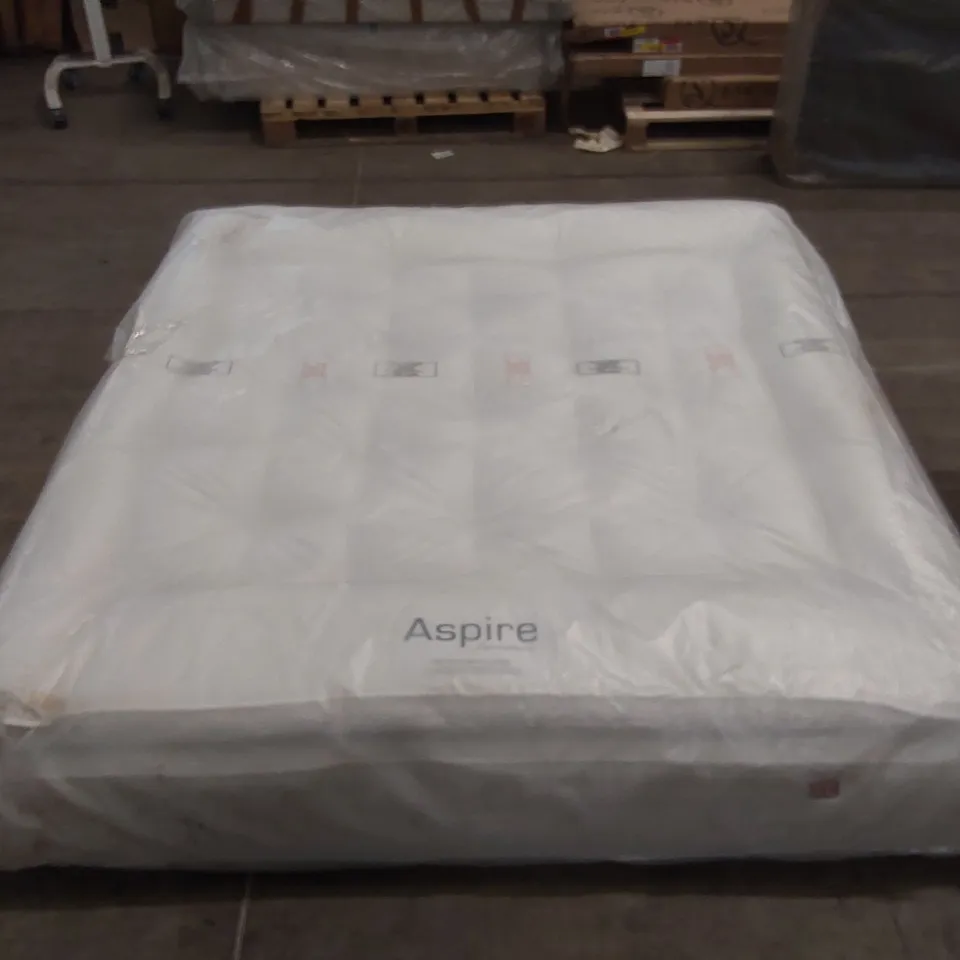 QUALITY BAGGED ASPIRE 6FT SUPER KING PILLOW TOP MATTRESS 