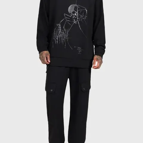 BRAND NEW KILLSTAR ETERNAL ABYSS JOGGERS BLACK SIZE S