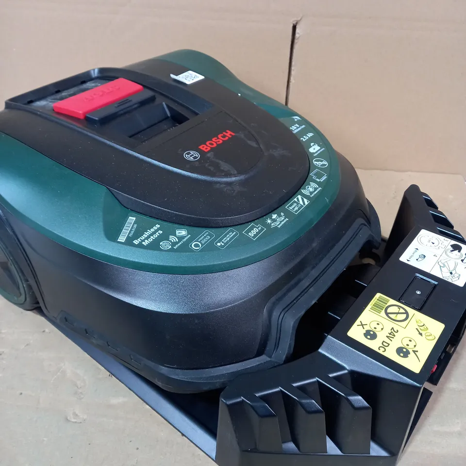 BOSCH INDEGO S+ 500 UK ROBOTIC LAWNMOWER 