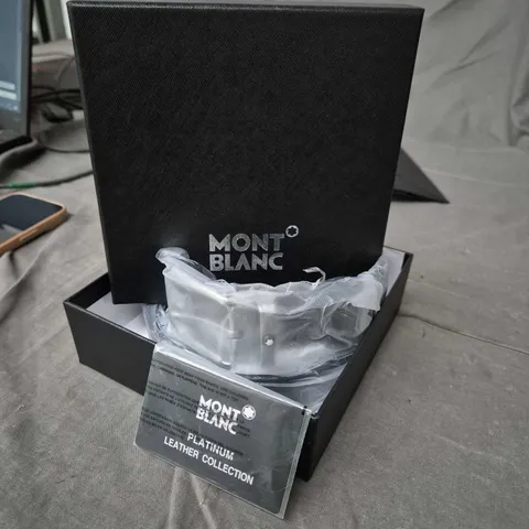 MONTBLANC LEATHER COLLECTION ACCESSORY – BOXED 