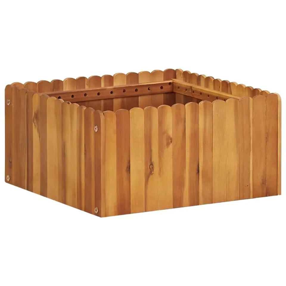 BOXED GELMAN WOOD PLANTER BOX (1 BOX)