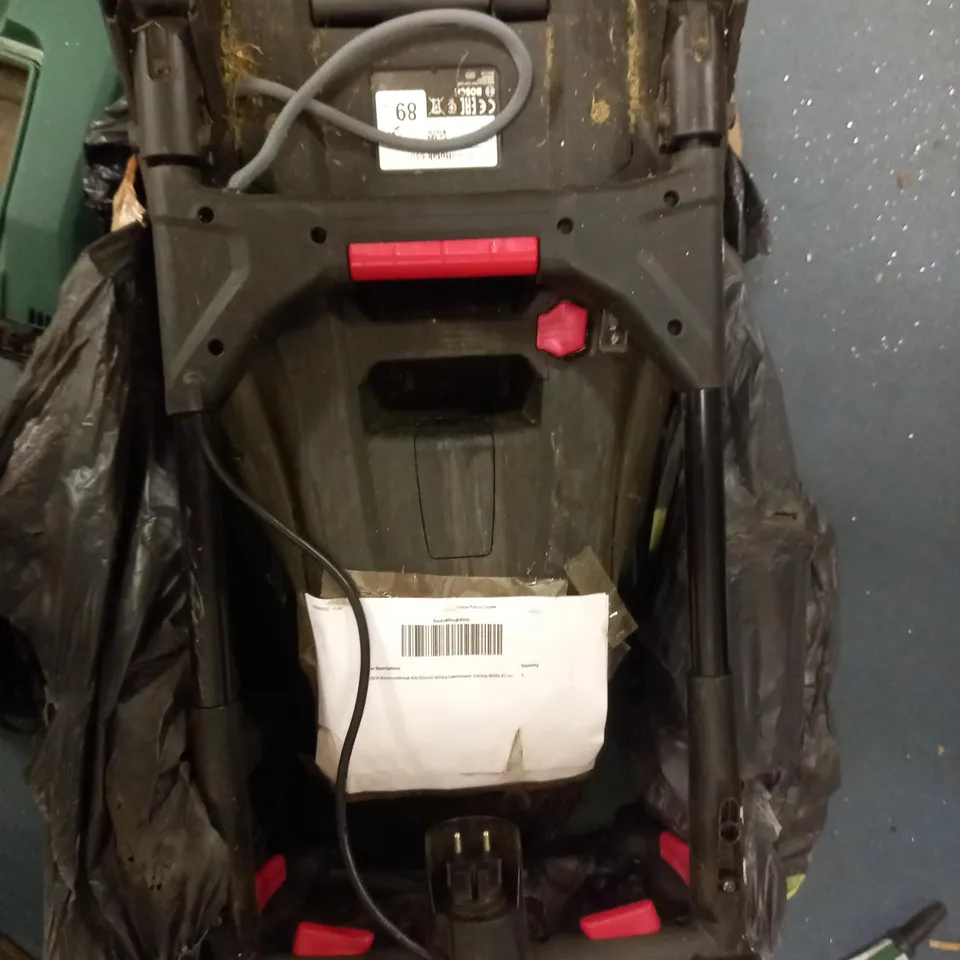 BOSCH ADVANCED ROTAK 650 ELECTRIC ROTARY LAWNMOWER, CUTTING WIDTH 41 CM