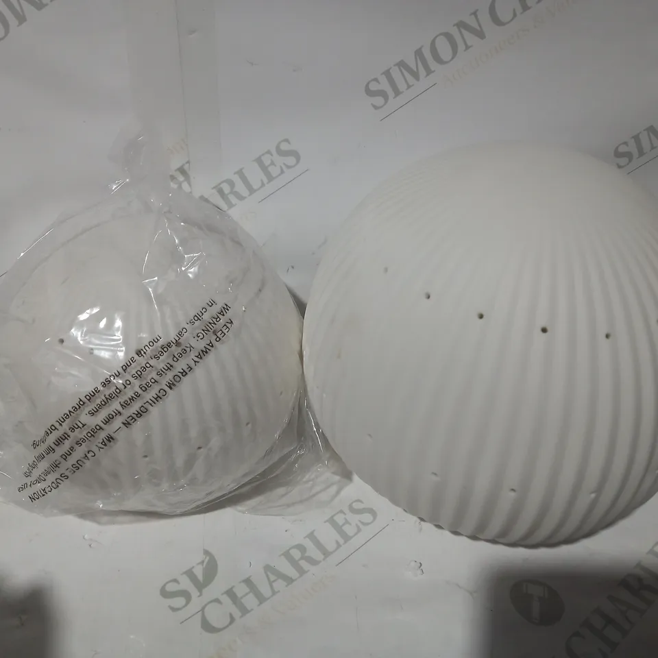 K BY KELLY HOPPEN SET OF CERAMIC LIGHT UP ORNAMENTS