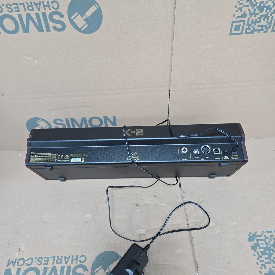 BEHRINGER K-2 ANALOG AND SEMI-MODULAR SYNTHESIZER. UNBOXED