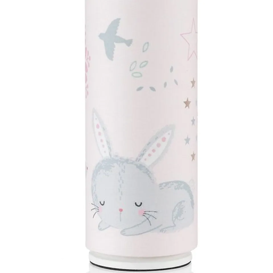 SET OF 2 M&S TABLE LIGHTS, BABY BUNNY CYLINDER