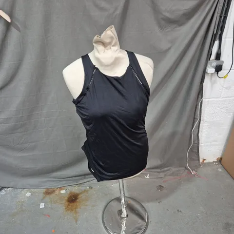 NEXT BLACK WOMEN'S BODYSUIT WITH BACK CUTOUT, UK 14 (EU 42)