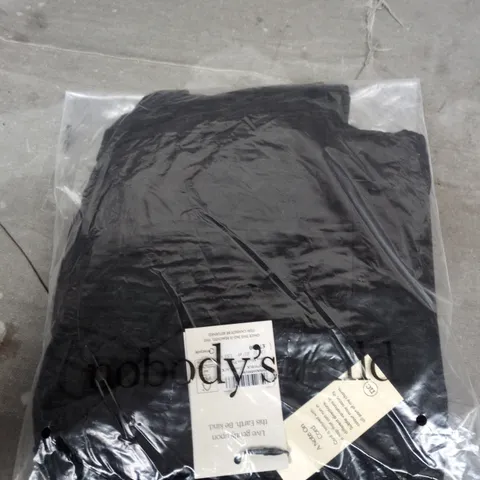 NOBODYS CHILD ELK TIANA MINI DRESS PLAIN – BLACK, UK 12