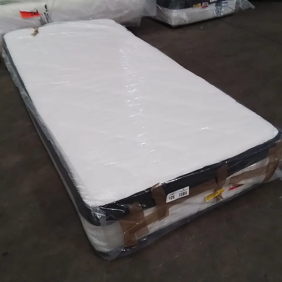 QUALITY BAGGED YAHEETECH POCKET SPRUNG 90CM SINGLE MATTRESS