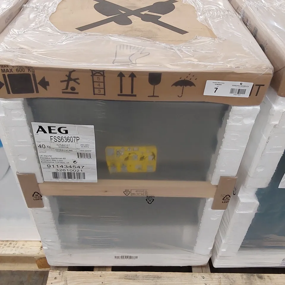 AEG BUILT-IN PROCLEAN DISHWASHER FSS63607P BLACK