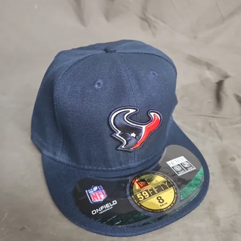 HOUSTON TEXANS NFL CAP β NEW ERA 59FIFTY, SIZE 8 (64 CM)