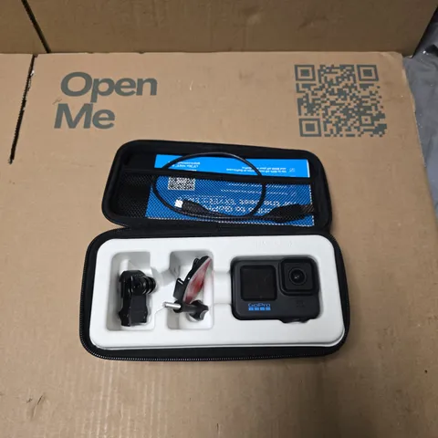 GOPRO HERO10 BLACK ACTION CAMERA IN PROTECTIVE CASE
