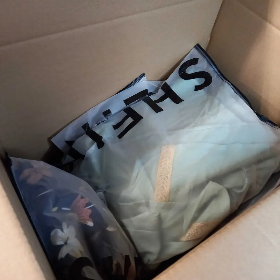 LOT OF APPROX 15 ASSORTED BAGGED SHEIN PRODUCTS