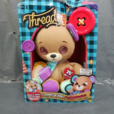 THREADY BEAR INTERACTIVE TOY 